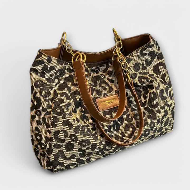 Toronto - Leopard Canvas Tote