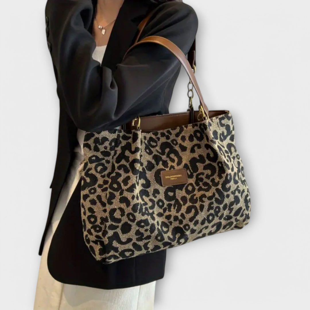 Toronto - Leopard Canvas Tote