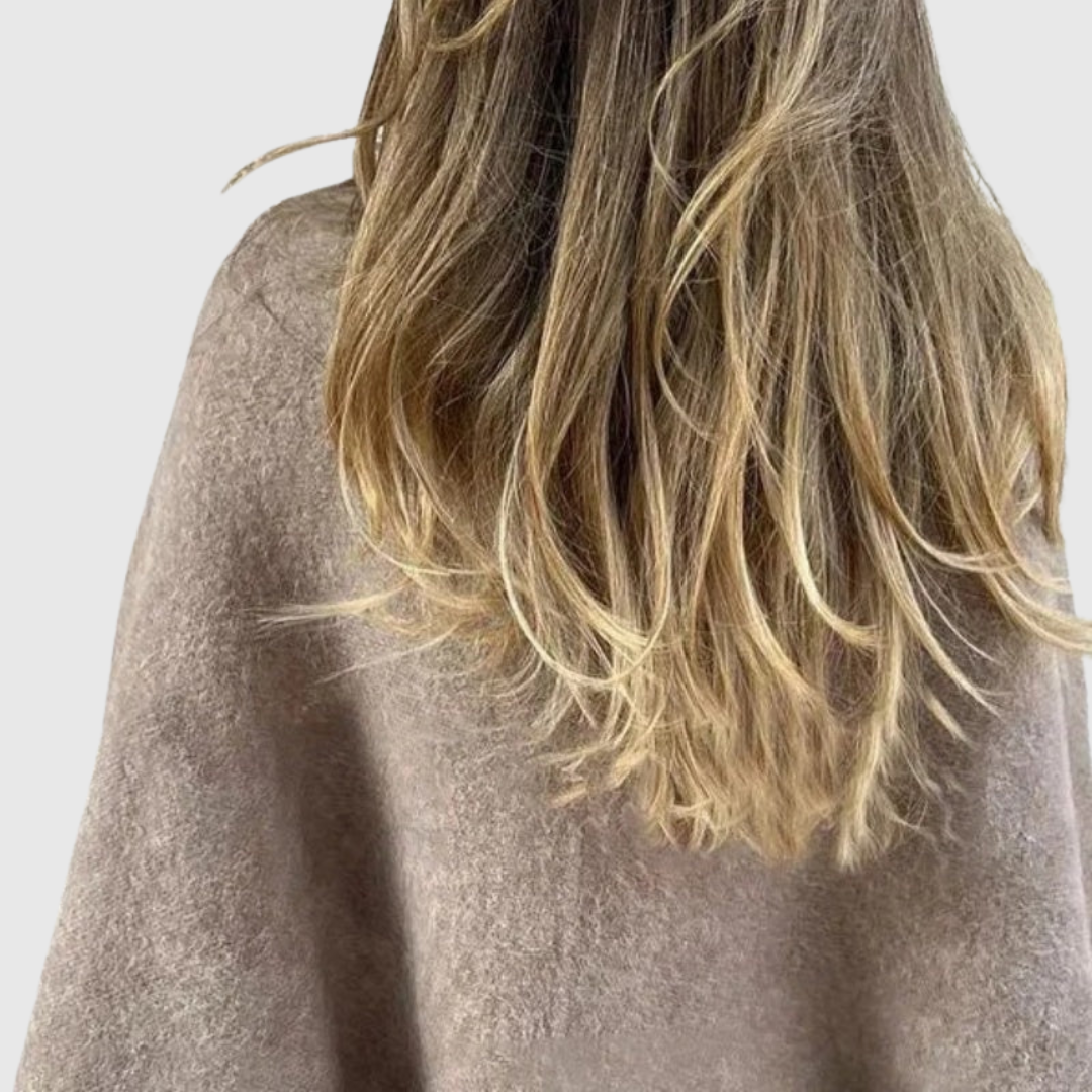 Elise™ | Short Coat with Chic Flared Sleeves