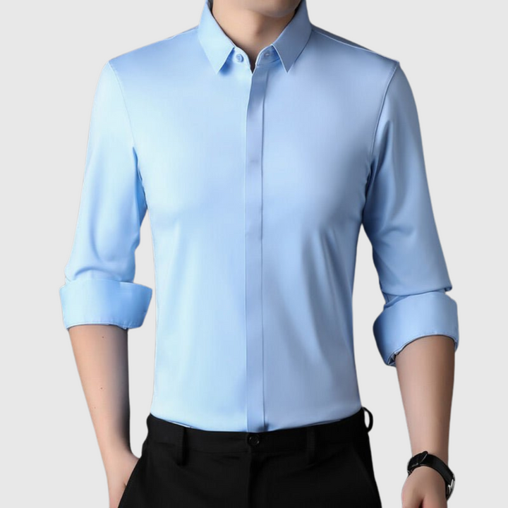 Mitchel | Wrinkle-Free Stretch Shirt for Men