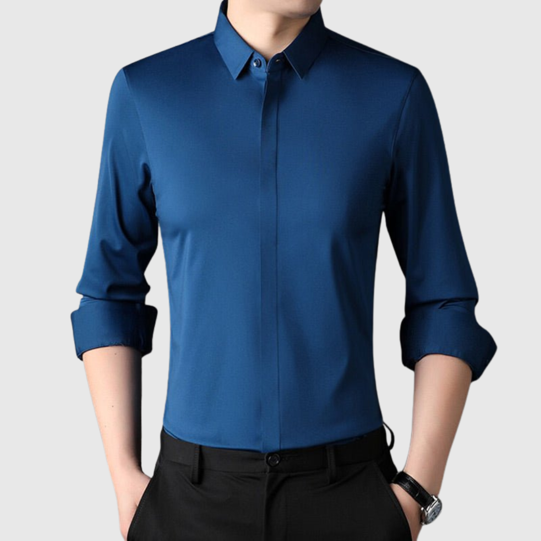 Mitchel | Wrinkle-Free Stretch Shirt for Men