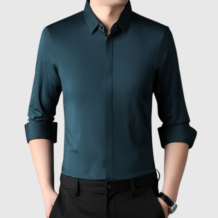 Mitchel | Wrinkle-Free Stretch Shirt for Men