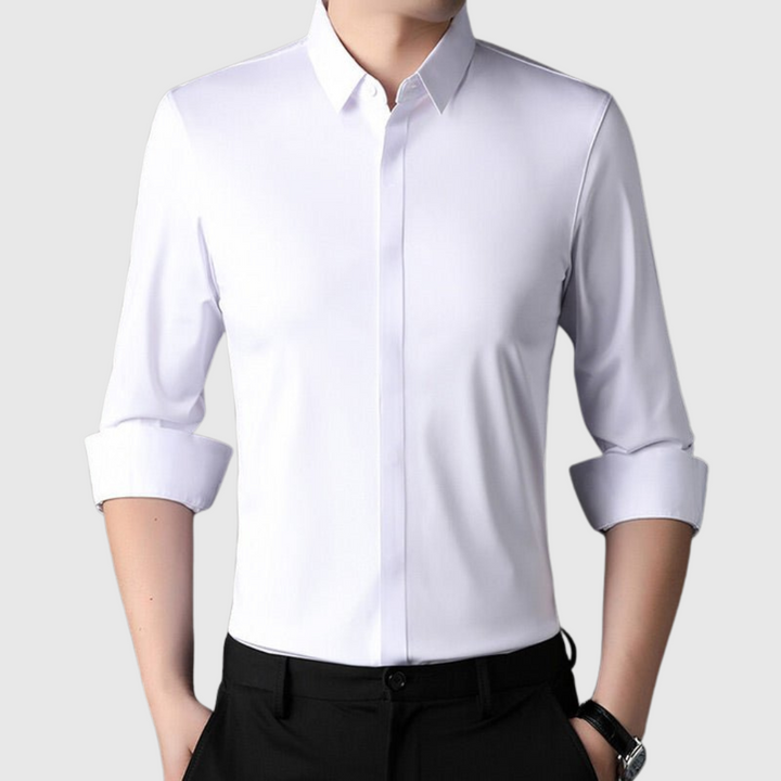 Mitchel | Wrinkle-Free Stretch Shirt for Men