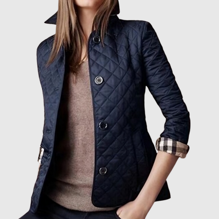Emily | Women’s Quilted Button-Up Jacket