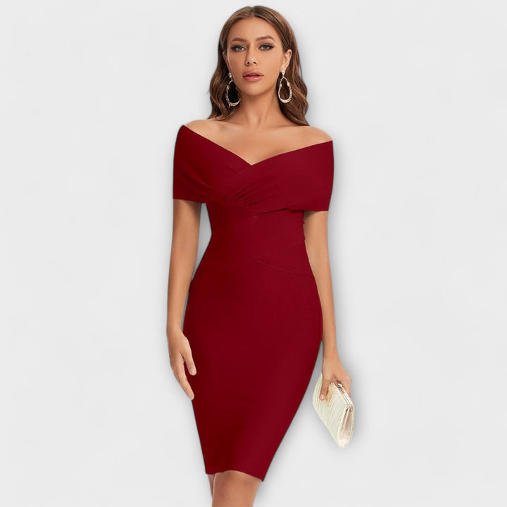 Elegant V-neck dress