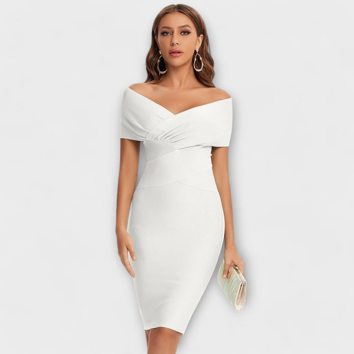 Elegant V-neck dress