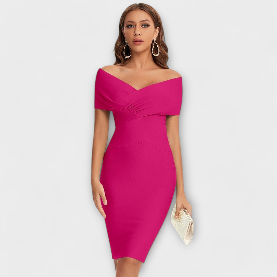 Elegant V-neck dress