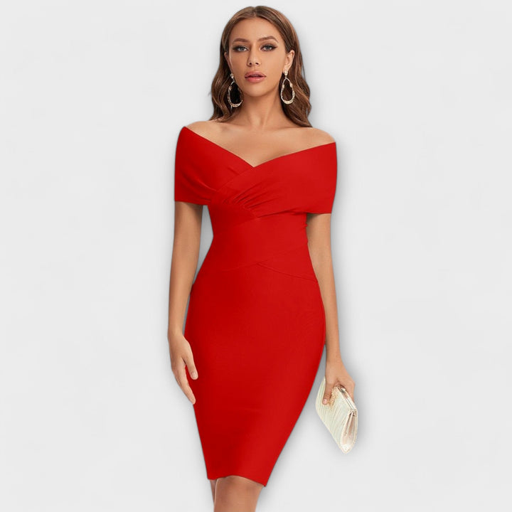 Elegant V-neck dress