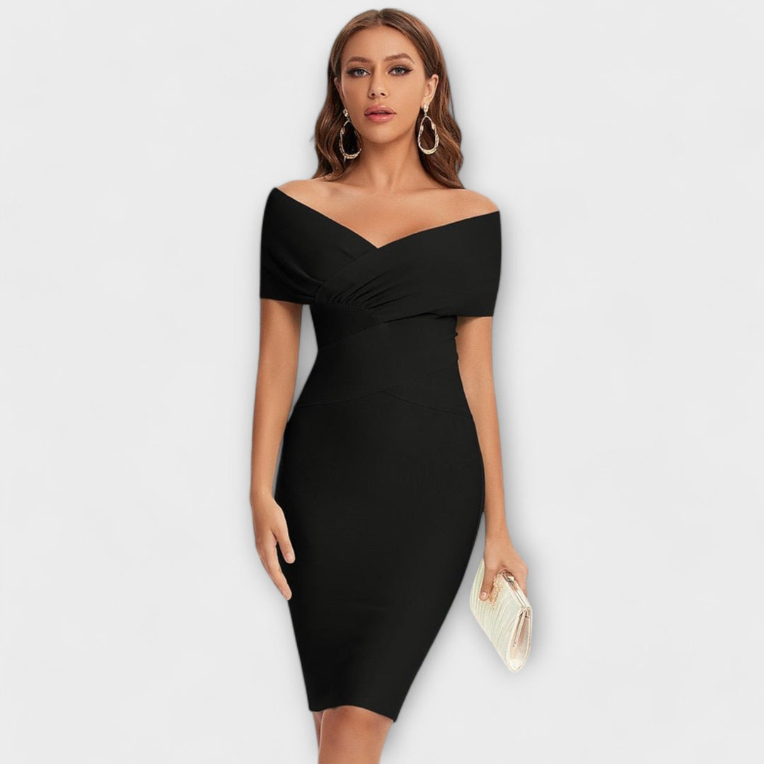 Elegant V-neck dress