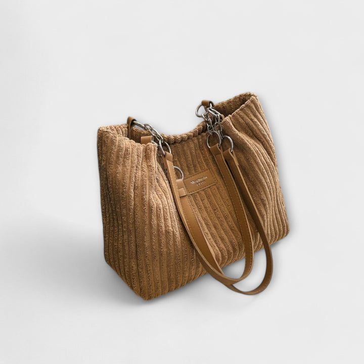Lora. - Soft Corduroy Shoulder Bag