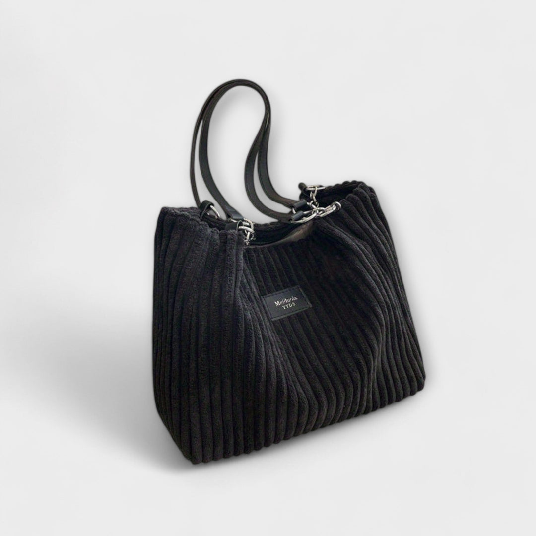 Lora. - Soft Corduroy Shoulder Bag