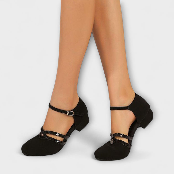 Modern dance shoes - high-quality suede