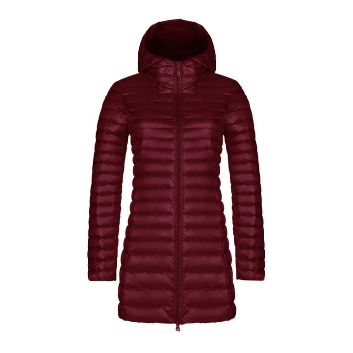 Elara | Slim Hooded Down Jacket