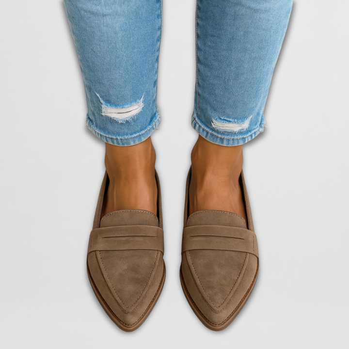 Andresa – Soft suede loafers for women