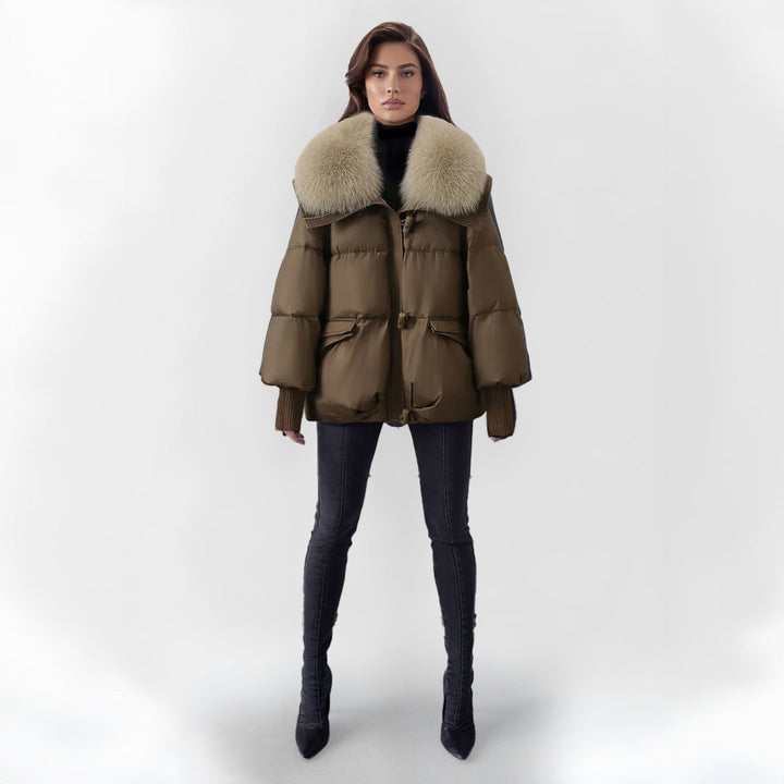 Clara | Elegant Faux Fur Jacket