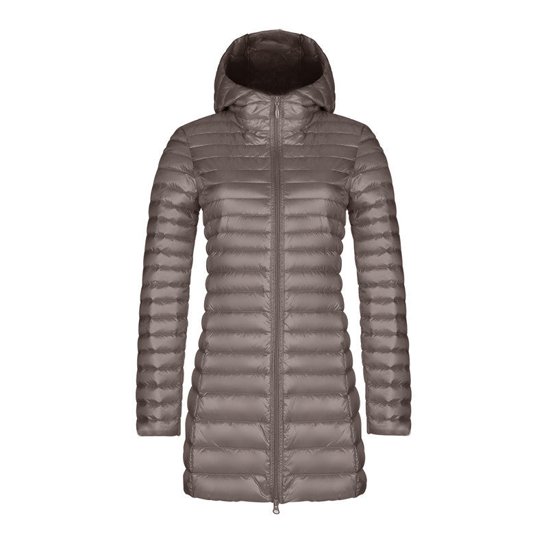 Elara | Slim Hooded Down Jacket