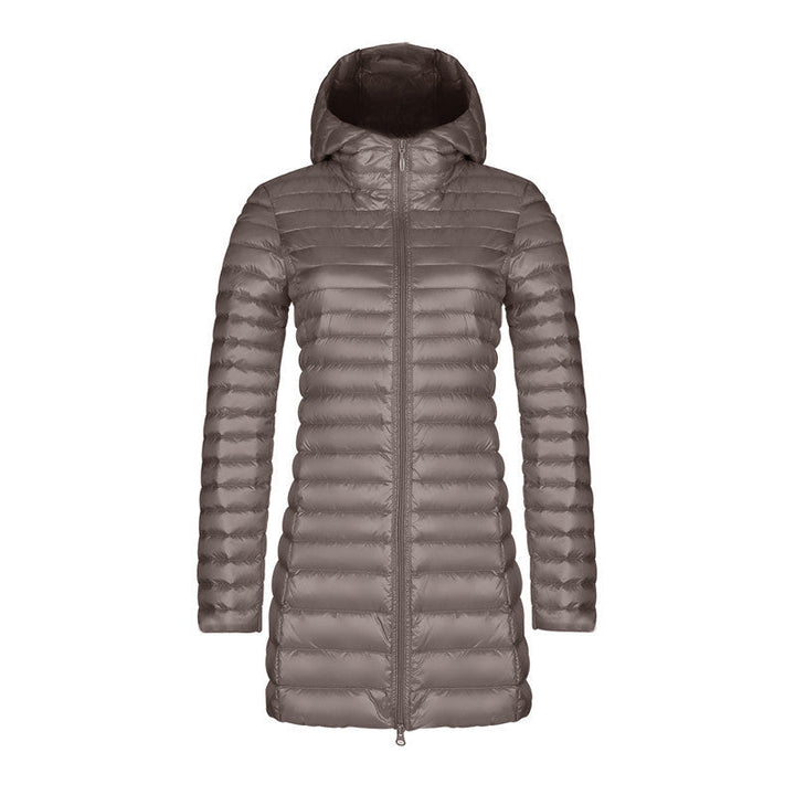 Elara | Slim Hooded Down Jacket