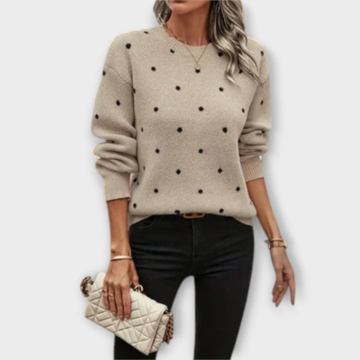 Ava – Casual Long-sleeved knitted sweater
