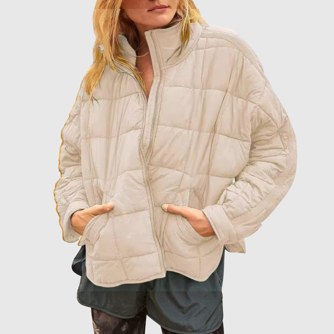Sophie™ – Lightweight Compact Zip Puffer Jacket