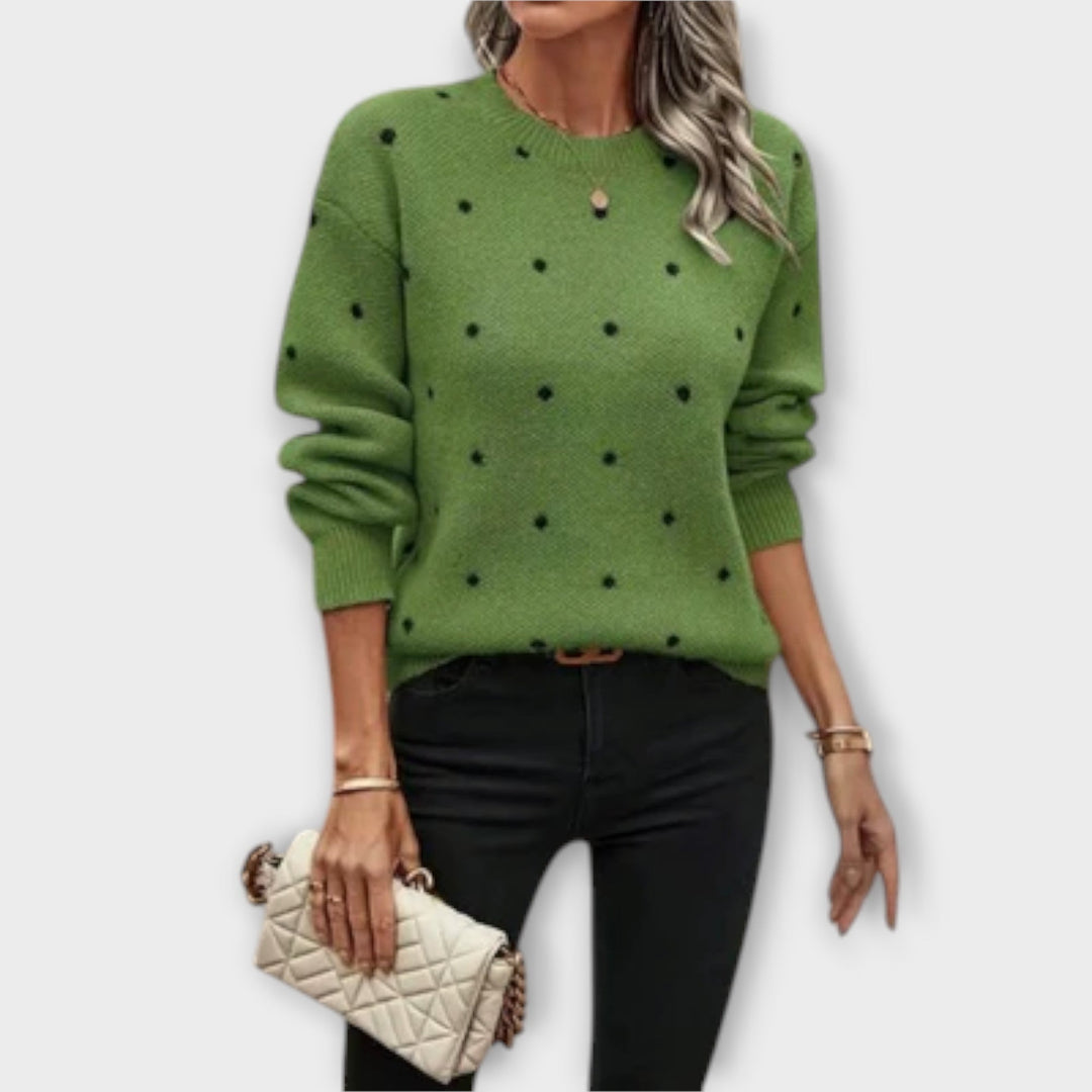 Ava – Casual Long-sleeved knitted sweater