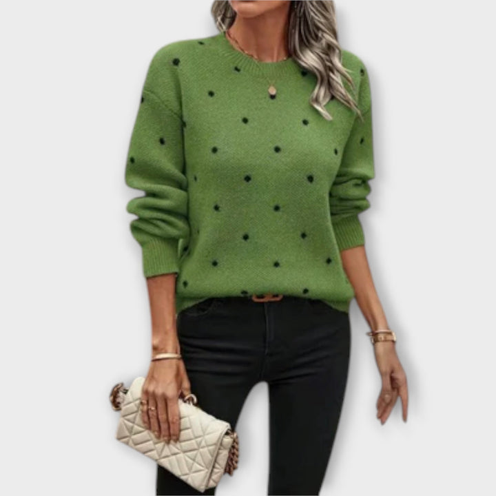 Ava – Casual Long-sleeved knitted sweater