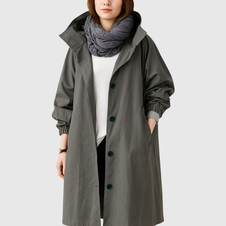 Nora | Oversized Waterproof Raincoat for Women