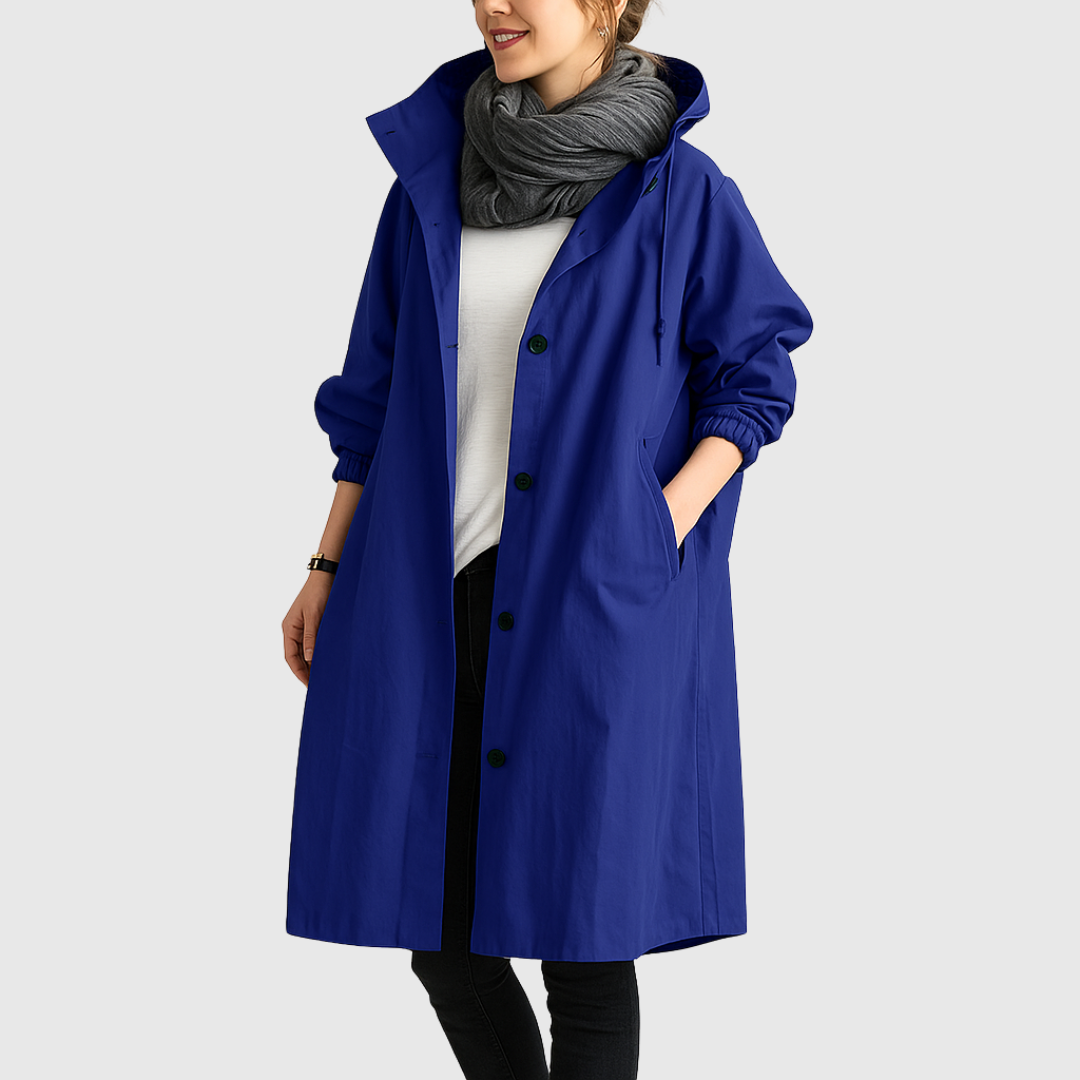 Nora | Oversized Waterproof Raincoat for Women
