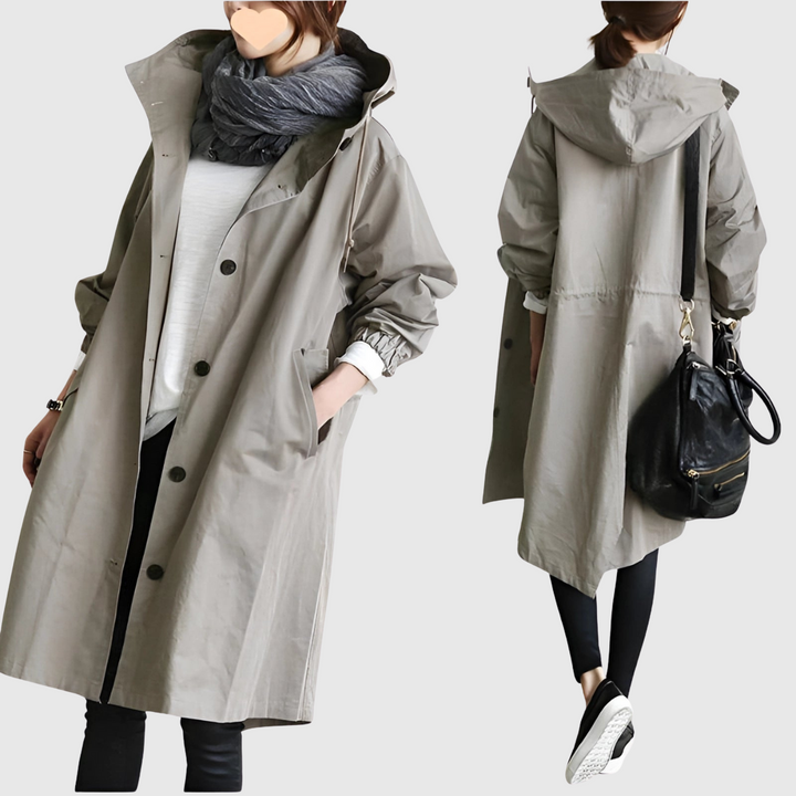 Nora | Oversized Waterproof Raincoat for Women