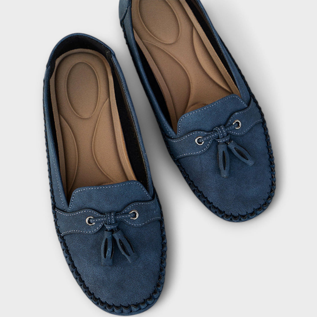 Teresa - Leather moccasins