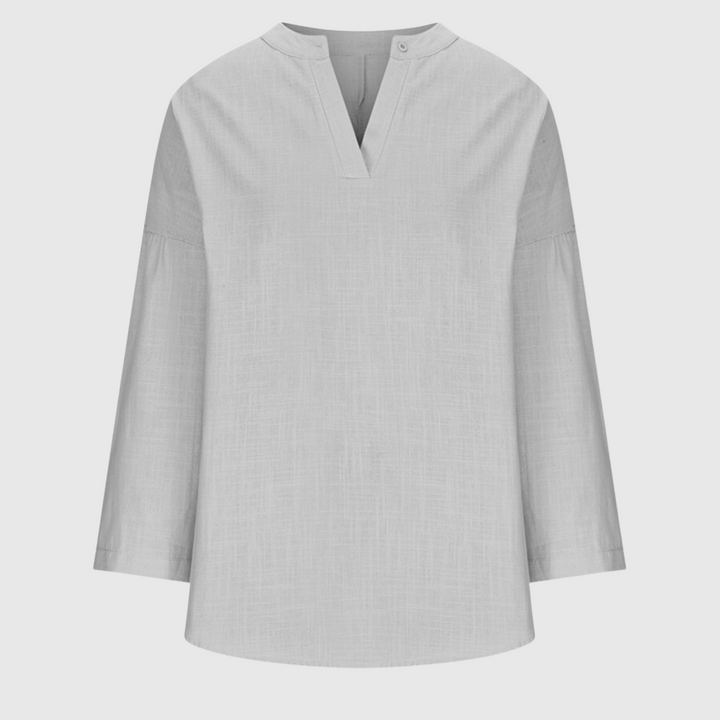Daisy Loose Cotton Beach Shirt for Women