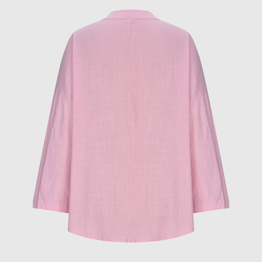 Daisy Loose Cotton Beach Shirt for Women