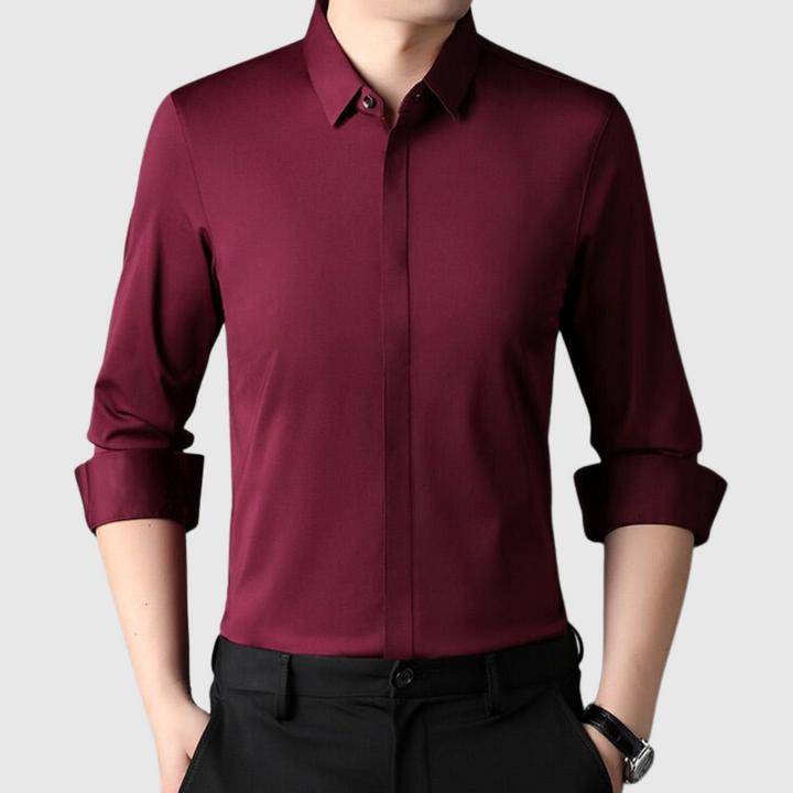 Mitchel | Wrinkle-Free Stretch Shirt for Men