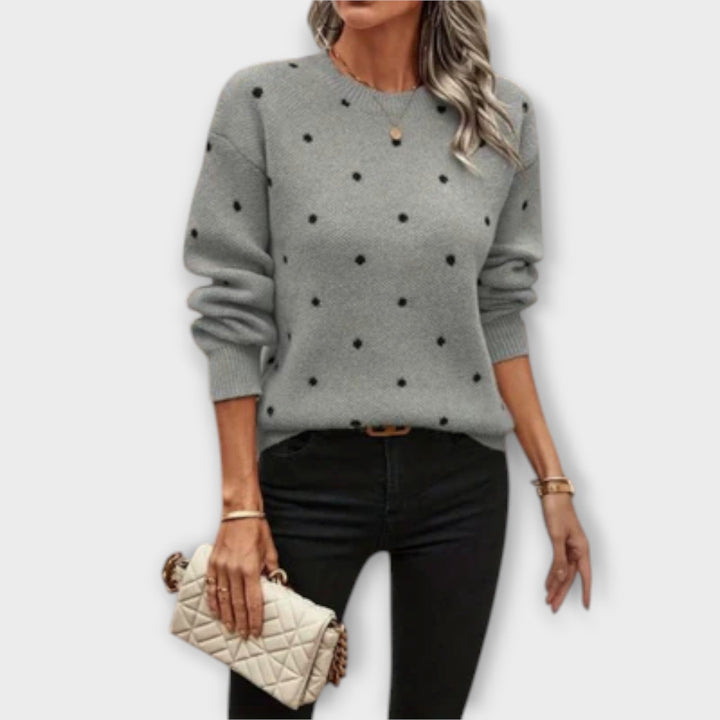 Ava – Casual Long-sleeved knitted sweater