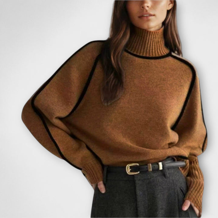 Emilie - Soft & Elegant turtleneck sweater