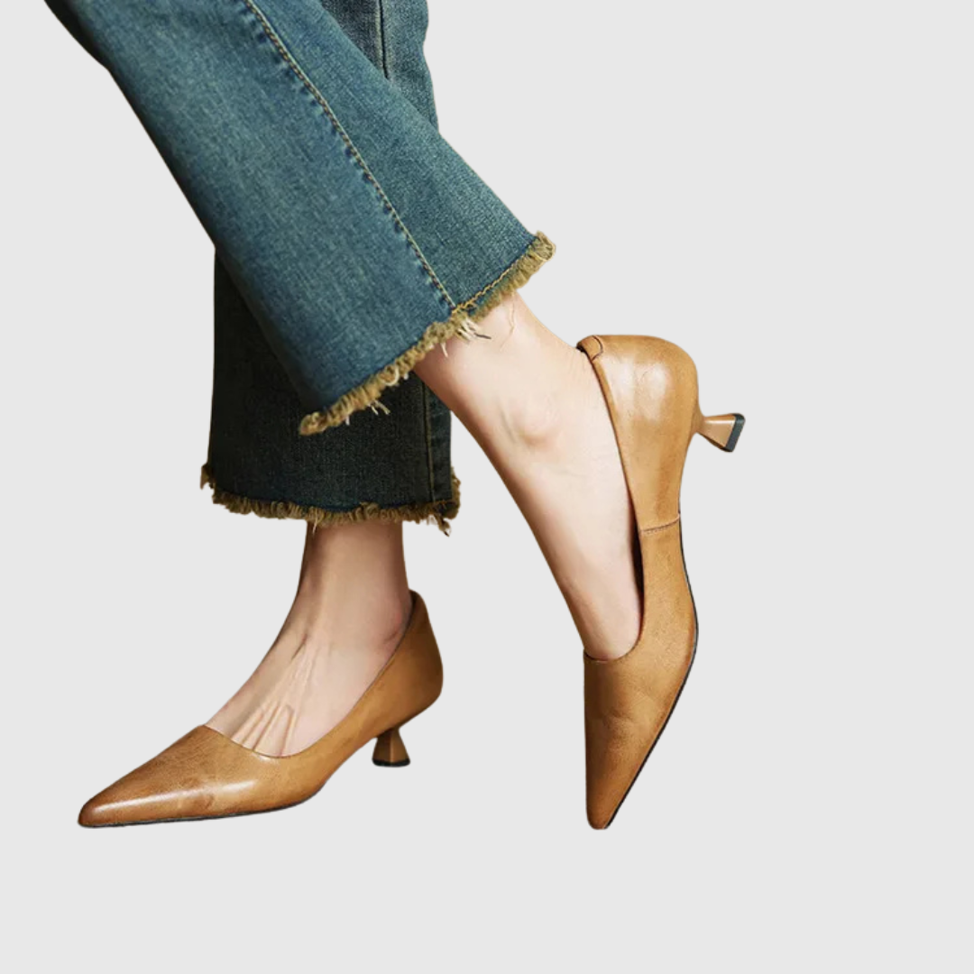 Anok | Genuine Leather Heels