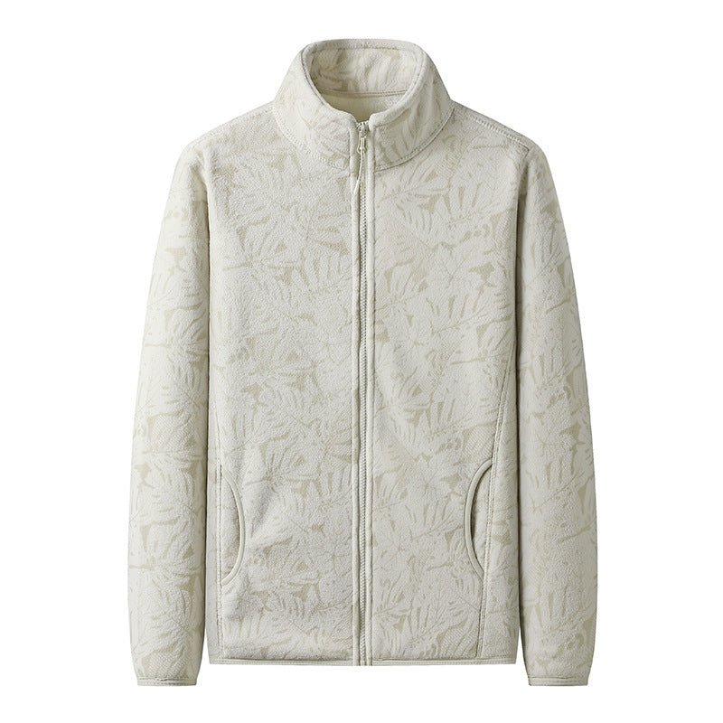 Kalla™ | Camo-Style Fleece Jacket with Shearling Lining