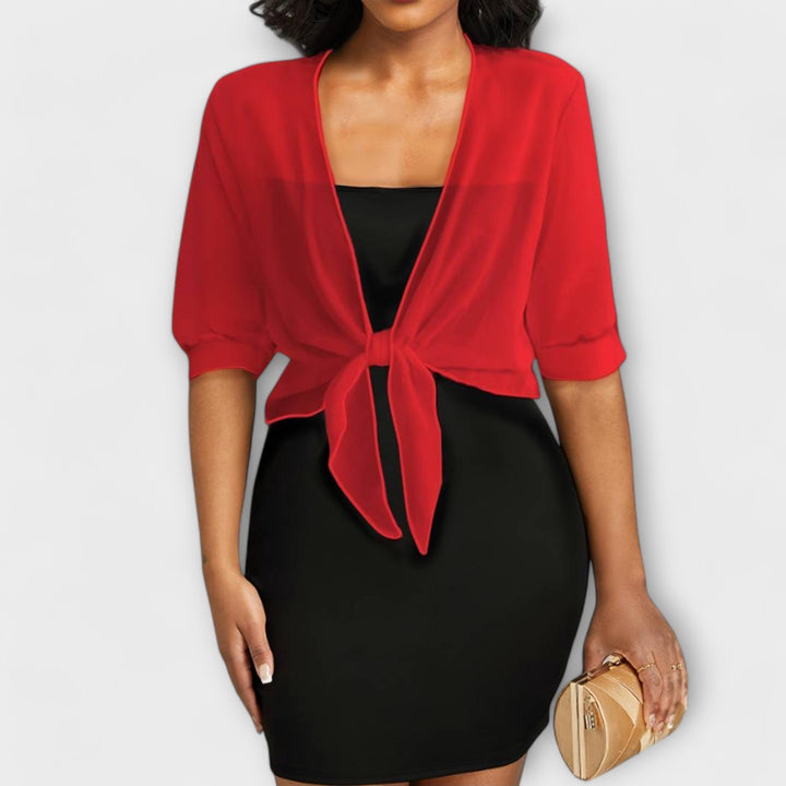 Olivia | Blouse with open front