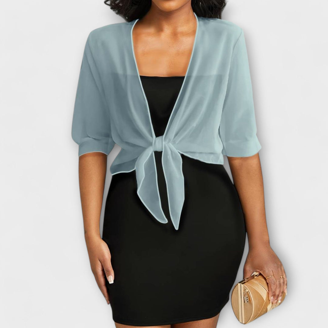 Olivia | Blouse with open front