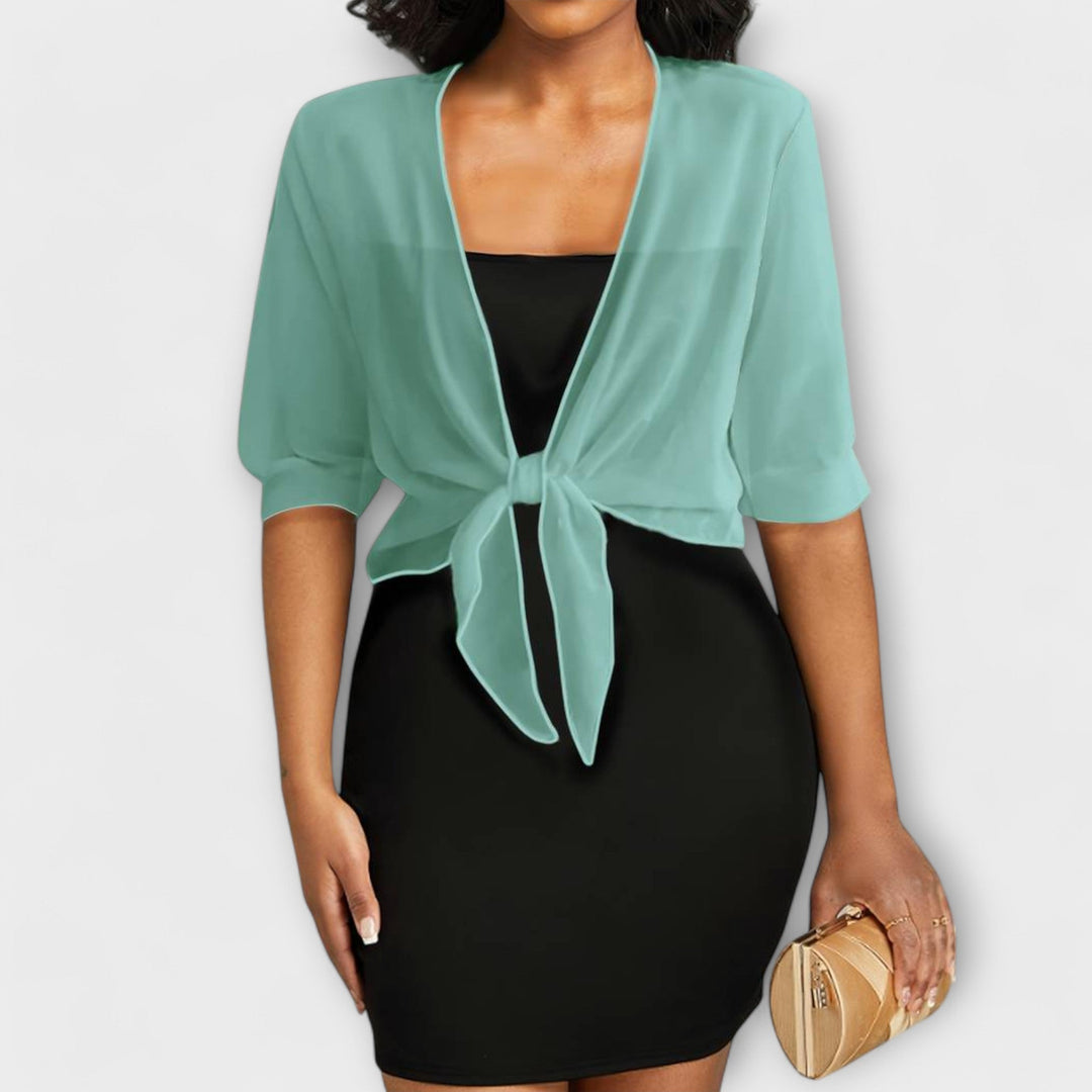 Olivia | Blouse with open front