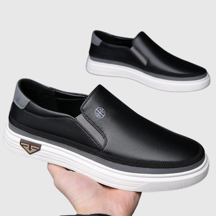 Alessio | Leather Slip-Ons