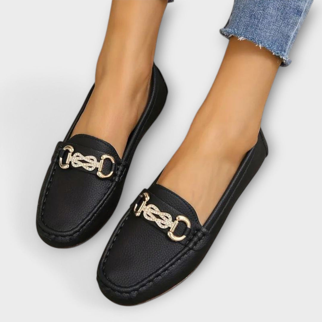 Cristina - Leather moccasins