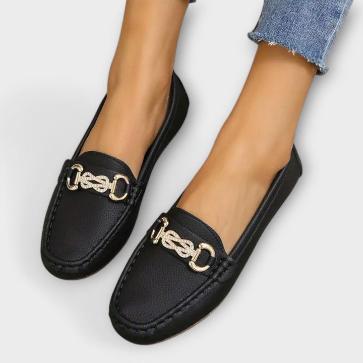 Cristina - Leather moccasins