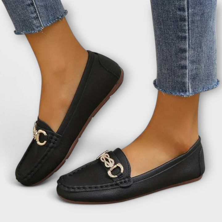 Cristina - Leather moccasins