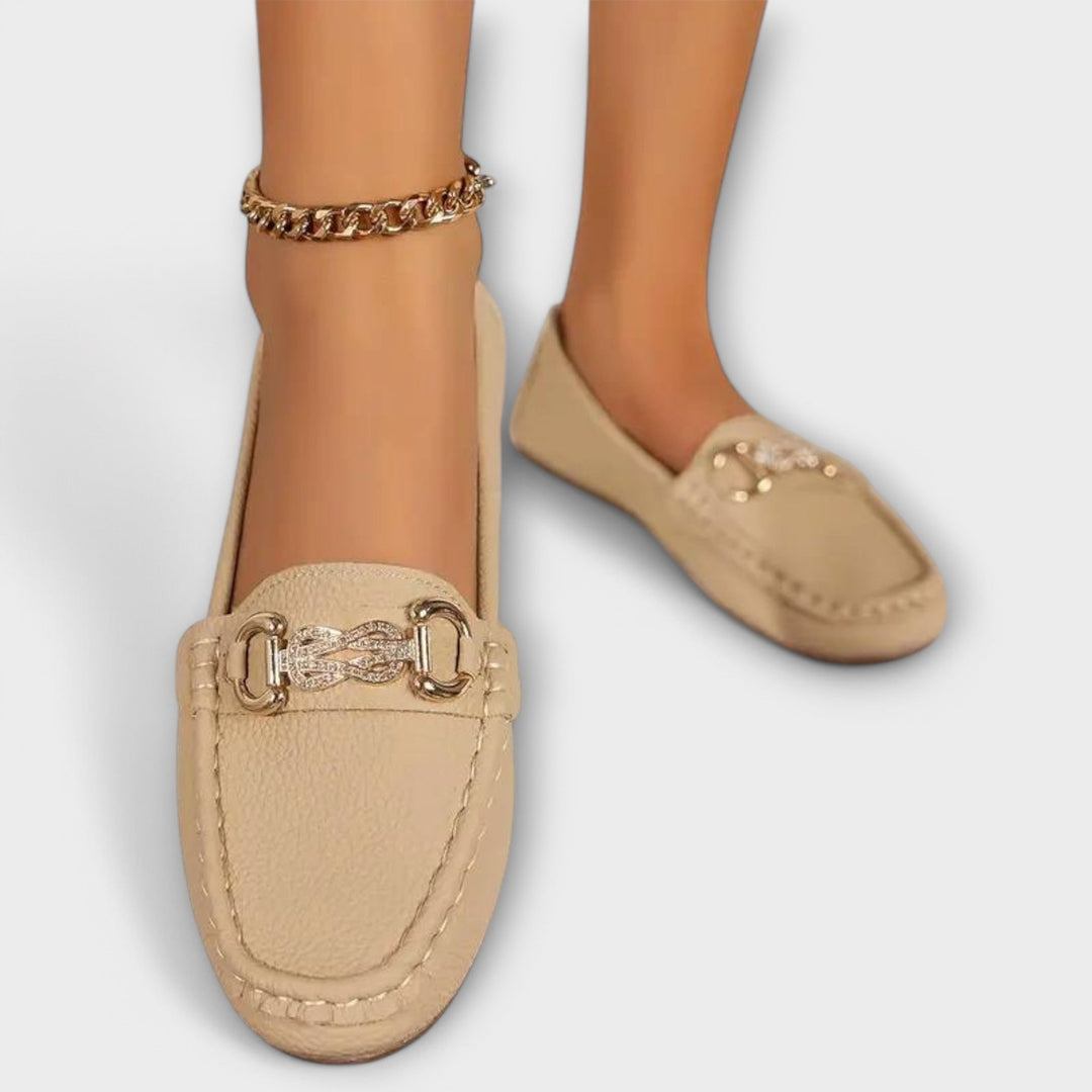 Cristina - Leather moccasins