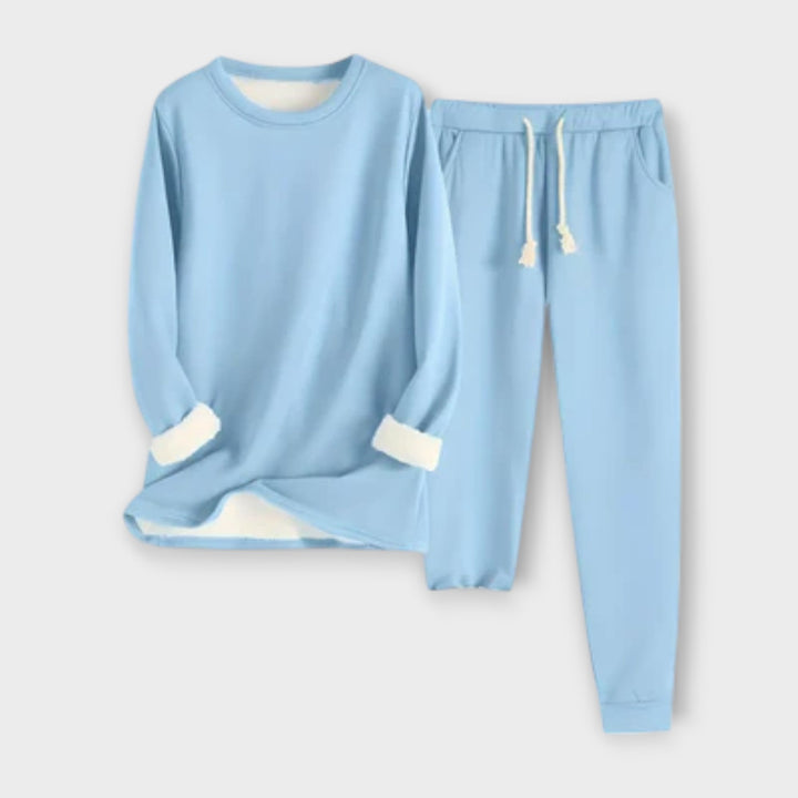 Mia – Thermal Fleece Lounge Set