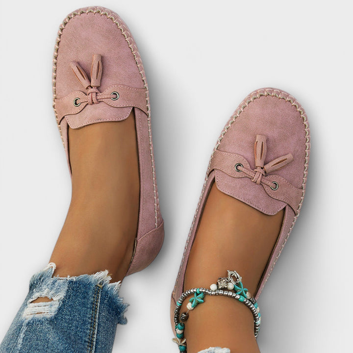 Teresa - Leather moccasins