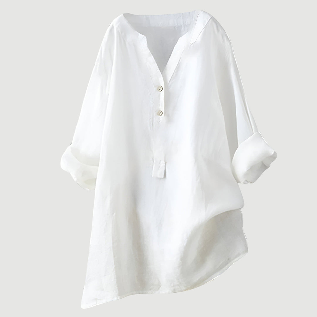 Freja™ | Airy and Comfortable Button-Up Shirt