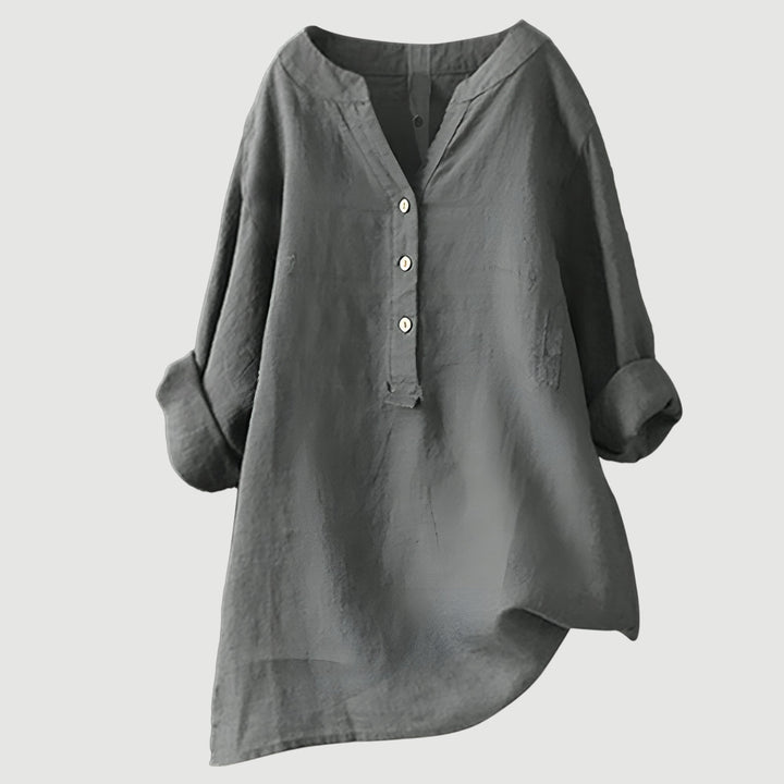 Freja™ | Airy and Comfortable Button-Up Shirt