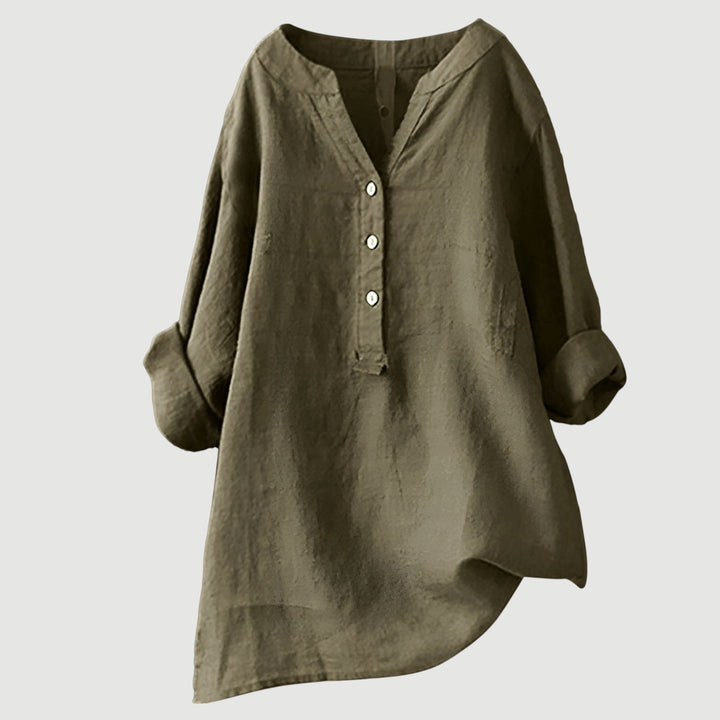 Freja™ | Airy and Comfortable Button-Up Shirt