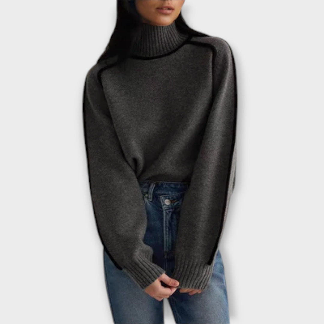 Emilie - Soft & Elegant turtleneck sweater